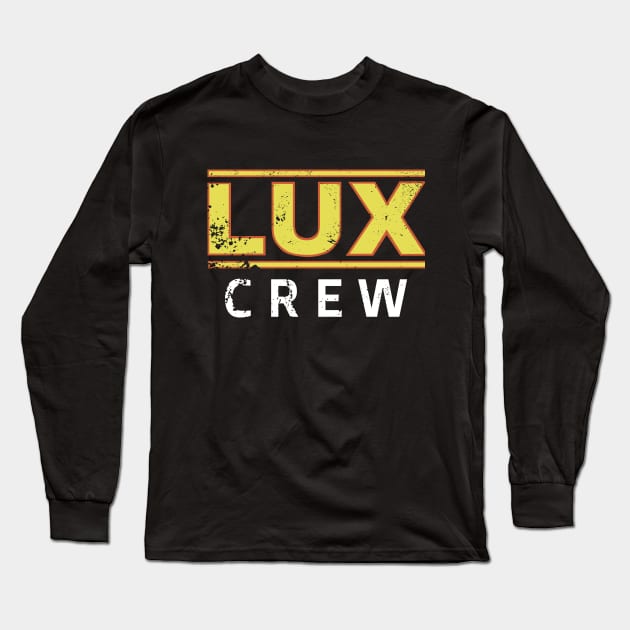 LUX Crew Long Sleeve T-Shirt by idontfindyouthatinteresting